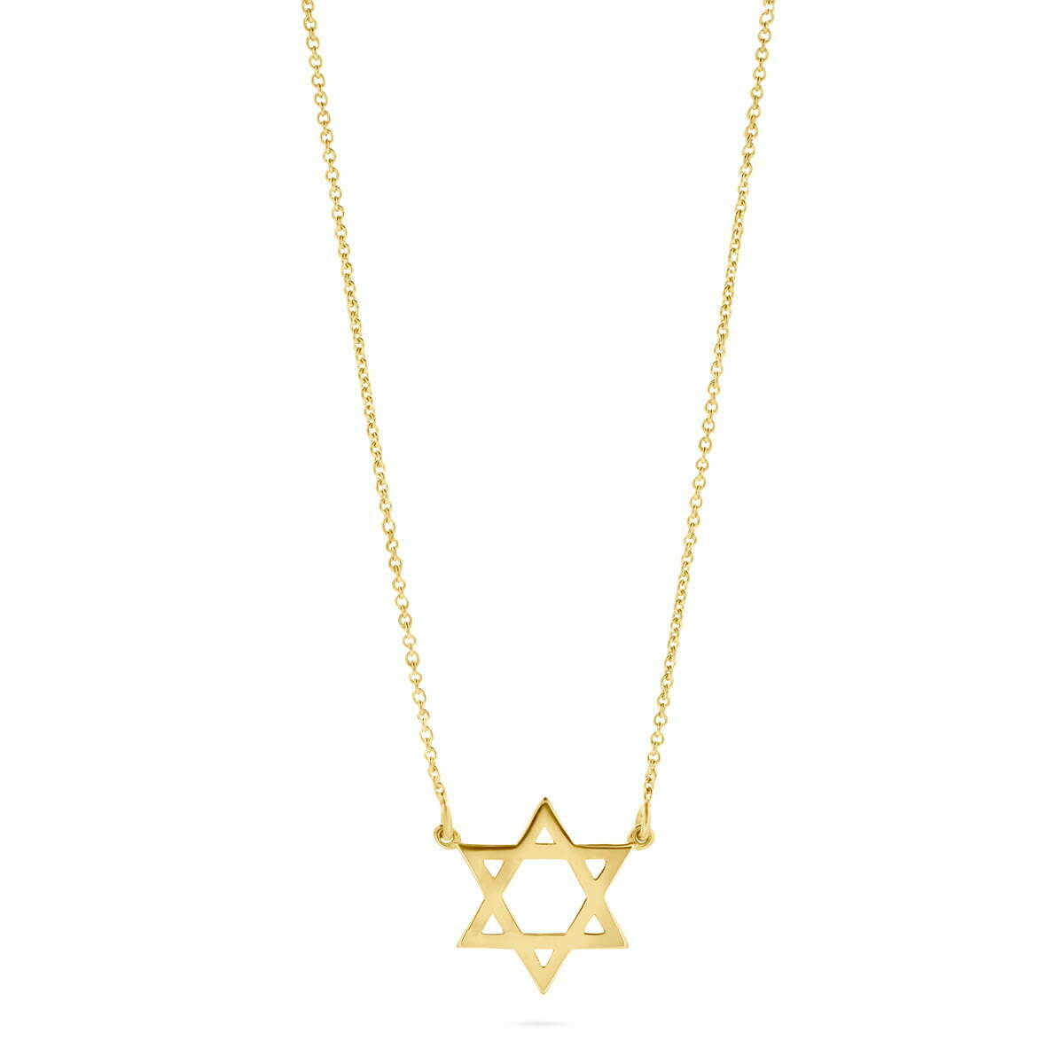 Yellow Gold Star of David image 0