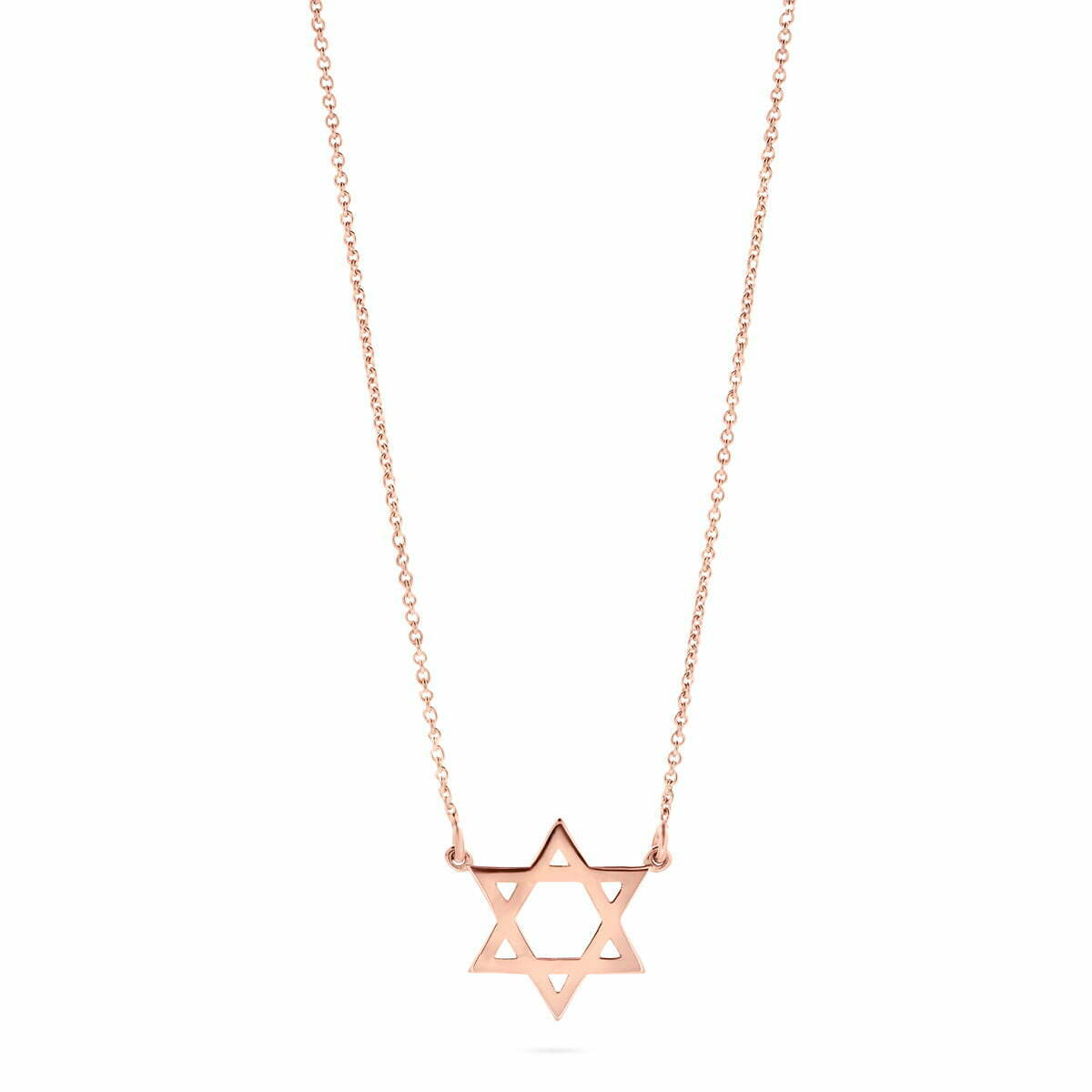 Rose Gold Star of David image 0