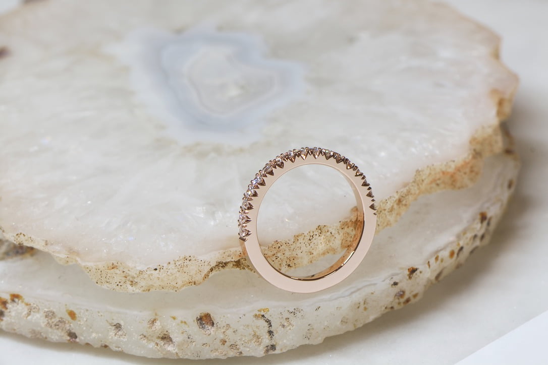 Marianne | Diamond Wedding Band image 1