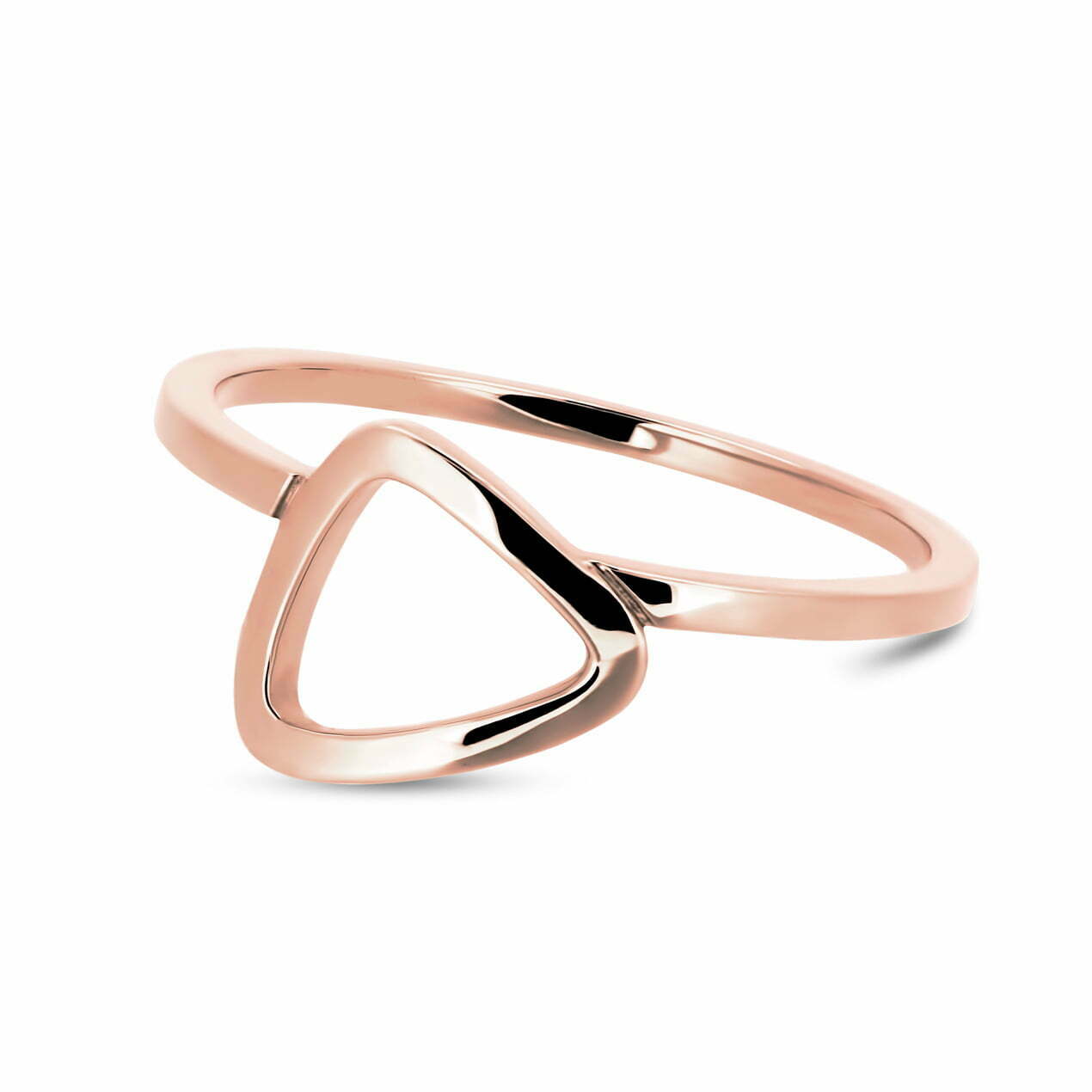 Rose Gold Mini Pebble Ring image 0