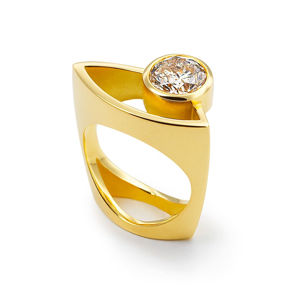 Marquis | Modern Solitaire Engagement Ring image 0