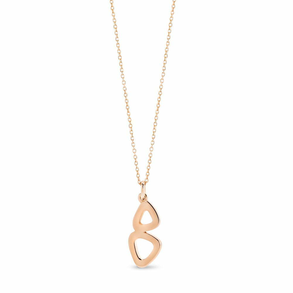 Plain Rose Gold Grace Necklace image 0