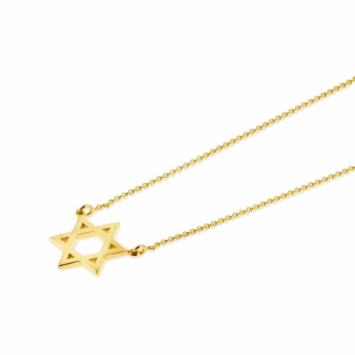 Yellow Gold Star of David image 1